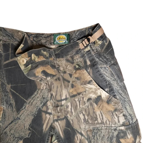 Cabelas Mossy Oak Camouflage Pants - Picture 4 of 7